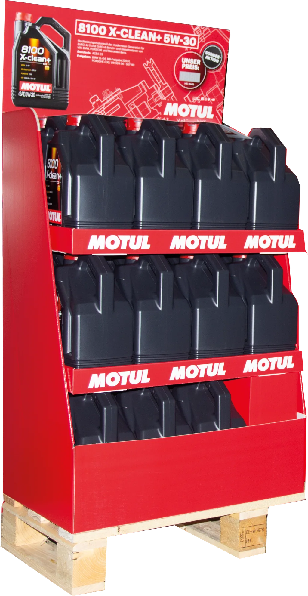 Motul Palettendisplay 5l