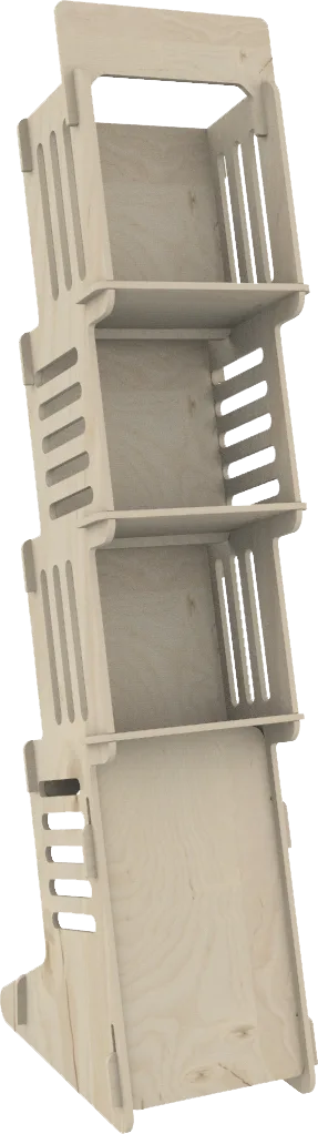Plywood Bodendisplay - Space