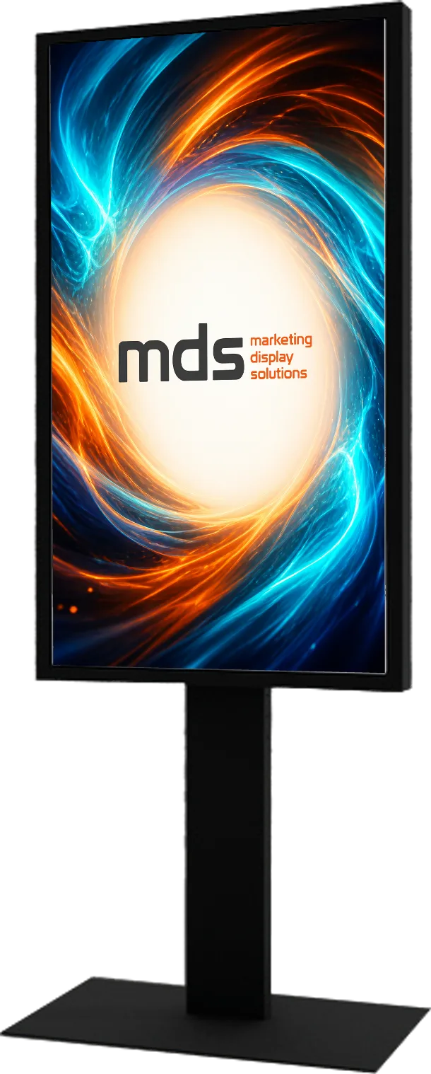 Digitales Schaufenster-Display 55 Zoll