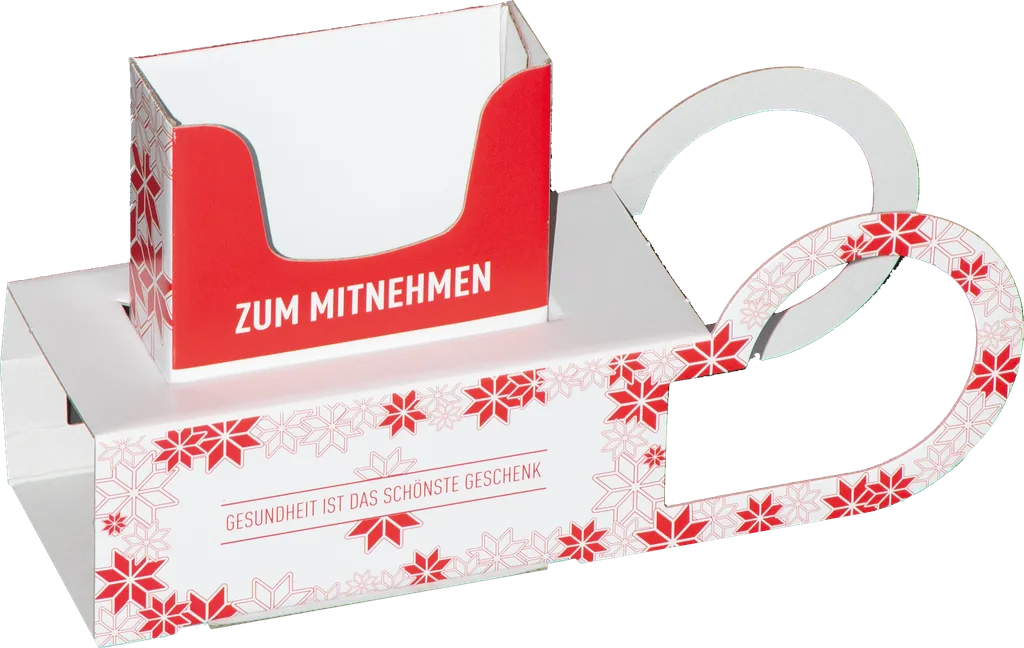 Thekendisplay Schlitten